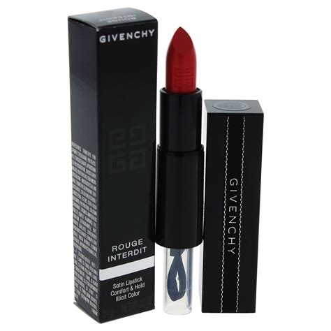 Givenchy Wanted Coral (16) Rouge Interdit Satin Lipstick